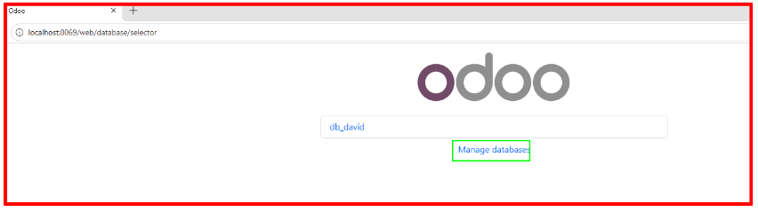 Selector de base de datos
